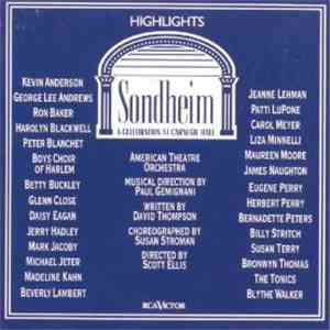 Stephen Sondheim, Betty Buckley, Glenn Close, Jerry Hadley, Madeline Kahn,  ...