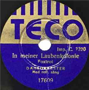 Unknown Artist - In Meiner Laubenkolonie / Jag Kommer I Kväll Under Balkong ...