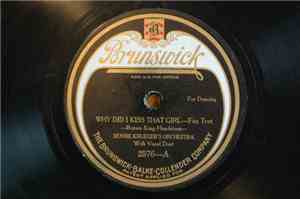 Bennie Krueger's Orchestra - Why Did I Kiss That Girl / I Wonder Who's Danc ...