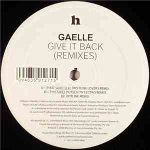 Gaelle - Give It Back (Remixes)