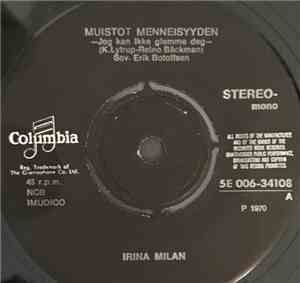 Irina Milan - Muistot Menneisyyden