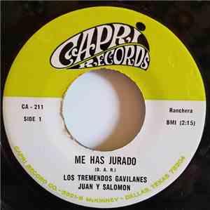 Los Tremendos Gavilanes - Me Has Jurado / Abandonado Y Sin Fe