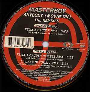 Masterboy - Anybody (Movin' On) (The Remixes)