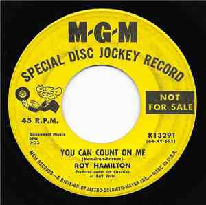 Roy Hamilton  - You Can Count On Me