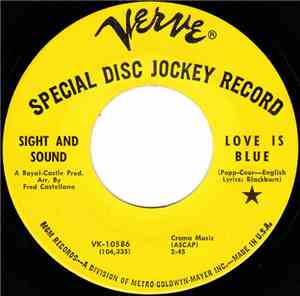 Sight And Sound - Love Is Blue / Tears Of Joy