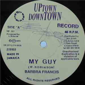 Barbra Francis / Anthony Clarke  - My Guy / Sweet Sensation