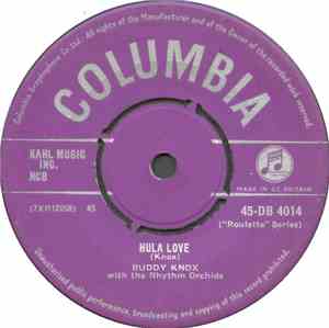 Buddy Knox With The Rhythm Orchids - Hula Love / Devil Woman