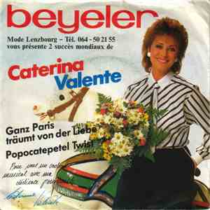Caterina Valente - Ganz Paris Träumt  Von Der Liebe / Popocatepetel Twist