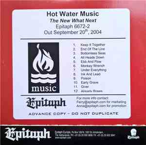 Hot Water Music - The New What Next