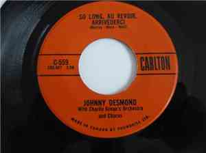 Johnny Desmond - So Long Au Revoir Arrivederci
