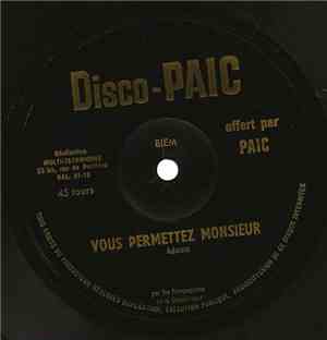 Les Compagnons de la Discothèque - Vous Permettez Monsieur