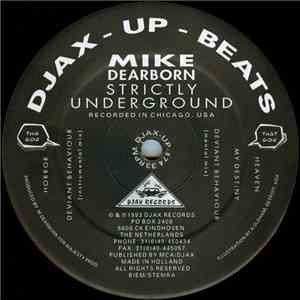 Mike Dearborn - Strictly Underground