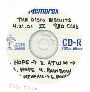 The Disco Biscuits - Live At 9:30 Club On 2001-04-21