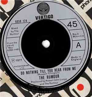 The Rumour - Do Nothing Till You Hear From Me