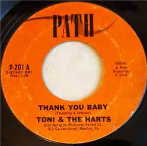 Toni & The Harts - Thank You Baby / Stay In School