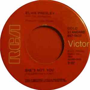 Elvis Presley With The Jordanaires - She's Not You / Just Tell Her Jim Said ...