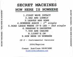 Secret Machines - Now Here Is Nowhere