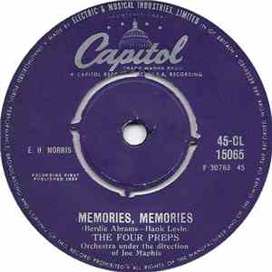 The Four Preps - Memories, Memories