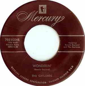 The Gaylords - Wonderin' / Sweet Sue