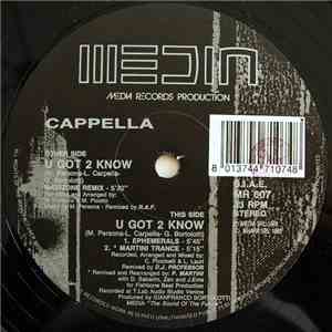 Cappella - U Got 2 Know (Remixes)
