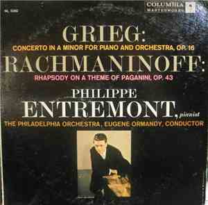 Philippe Entremont / Eugene Ormandy Conducts The Philadelphia Orchestra / G ...