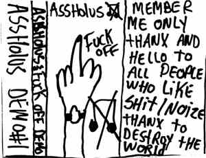 Assholus - Fuck Off Demo #1