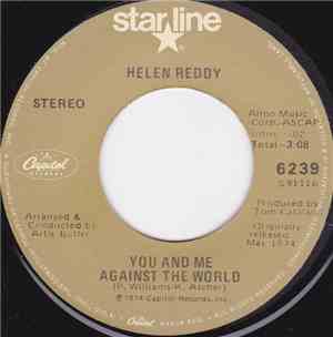 Helen Reddy - You And Me Against The World / Somewhere In The Night