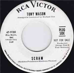 Tony Mason  - Scram / A Heart For Rent Or Sale