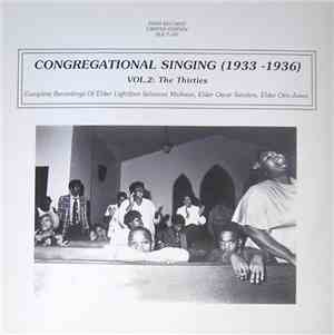 Various - Congregational Singing (1933-1936) - Vol.2: The Thirties