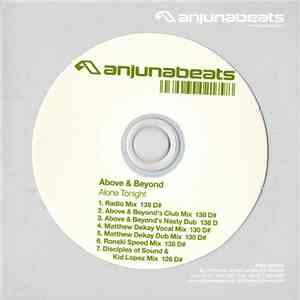 Above & Beyond - Alone Tonight