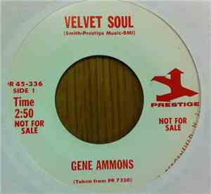 Gene Ammons - Velvet Soul / A Stranger In Town