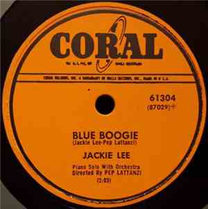 Jackie Lee  - Blue Boogie / I Cant Give You Anything But Love