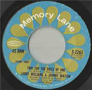 Larry Williams & Johnny Watson - Two For the Price of One