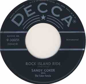Sandy Coker With The Coker Family - Rock Island Line / Gitfiddle Rag