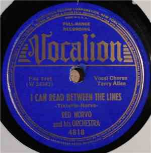 Red Norvo And His Orchestra - I Can Read Between The Lines / Yours For A Song