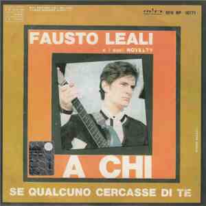 Fausto Leali E I Suoi Novelty - A Chi