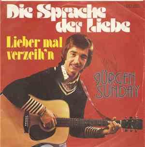 Jürgen Sunday - Die Sprache Der Liebe