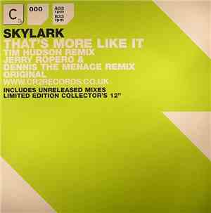 Skylark - That's More Like It