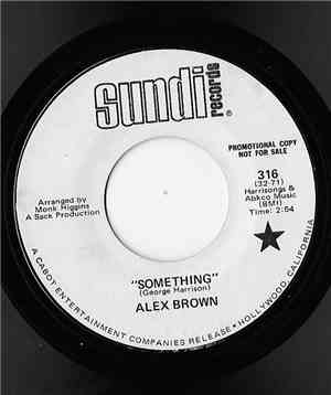 Alex Brown - Something/ 