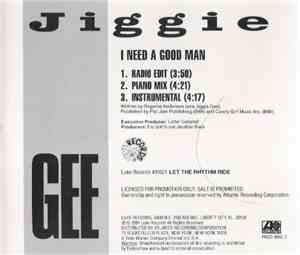 Jiggie Gee - I Need A Good Man