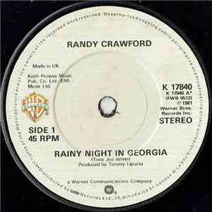 Randy Crawford - Rainy Night In Georgia