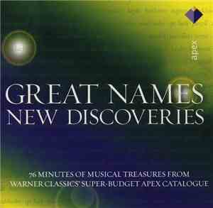 Various - Great Names • New Discoveries