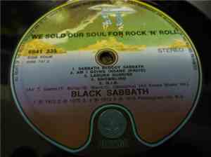 Black Sabbath - We Sold Our Soul For Rock 'N' Roll