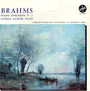 György Sándor • Südwestfunkorchester, Baden-Baden • R. Reinhardt - Brahms Piano Concerto N° 2