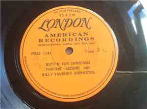 The Fontane Sisters With Billy Vaughn's Orchestra - Nuttin' For Christmas