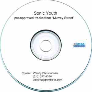 Sonic Youth - Pre-Approved Tracks From 