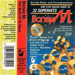 Boney M. - The Best Of 10 Years - 32 Super Hits Non Stop - Digital Remix '86