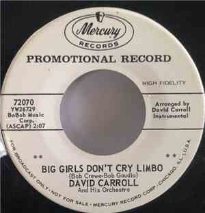 David Carroll And His Orchestra - Big Girls Don't Cry Limbo