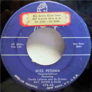 Day, Dawn & Dusk Featuring Charlie LaVerne And His Quitars - Miss Petunia / Let The Tears Fall