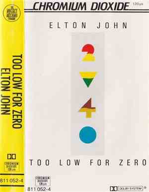 Elton John - Too Low For Zero